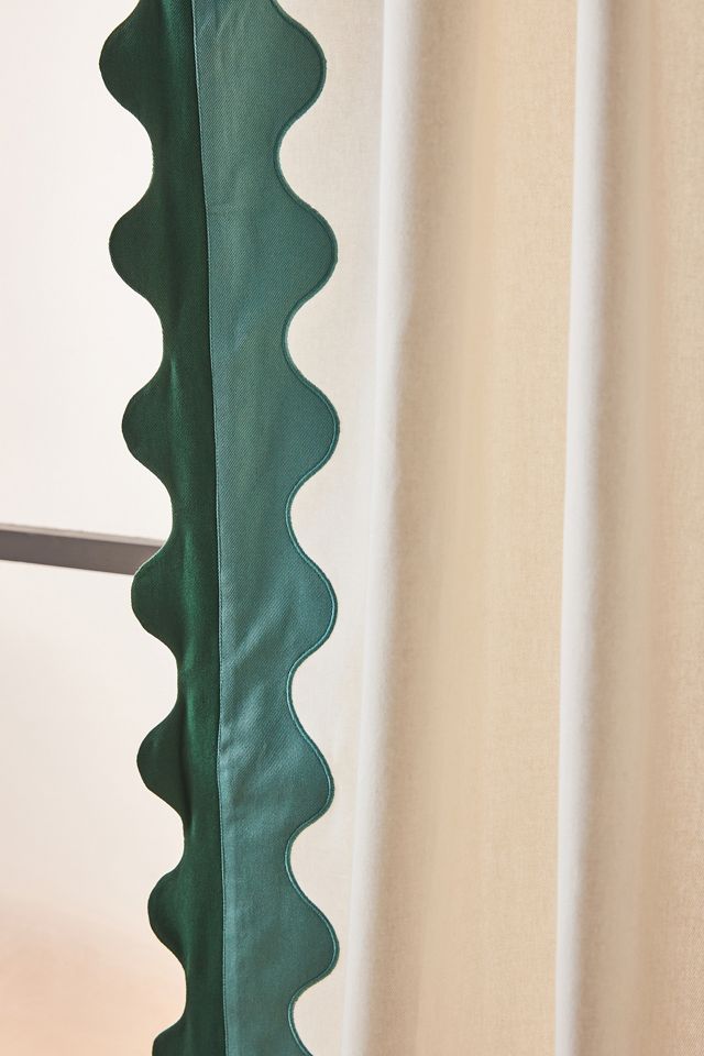 Maeve Scalloped Cotton Curtain #2