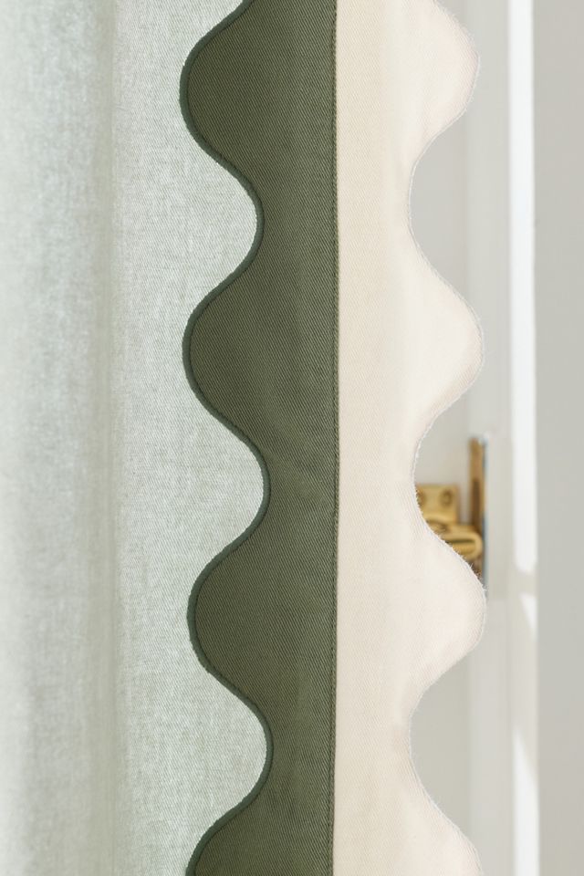 Maeve Scalloped Cotton Curtain #2