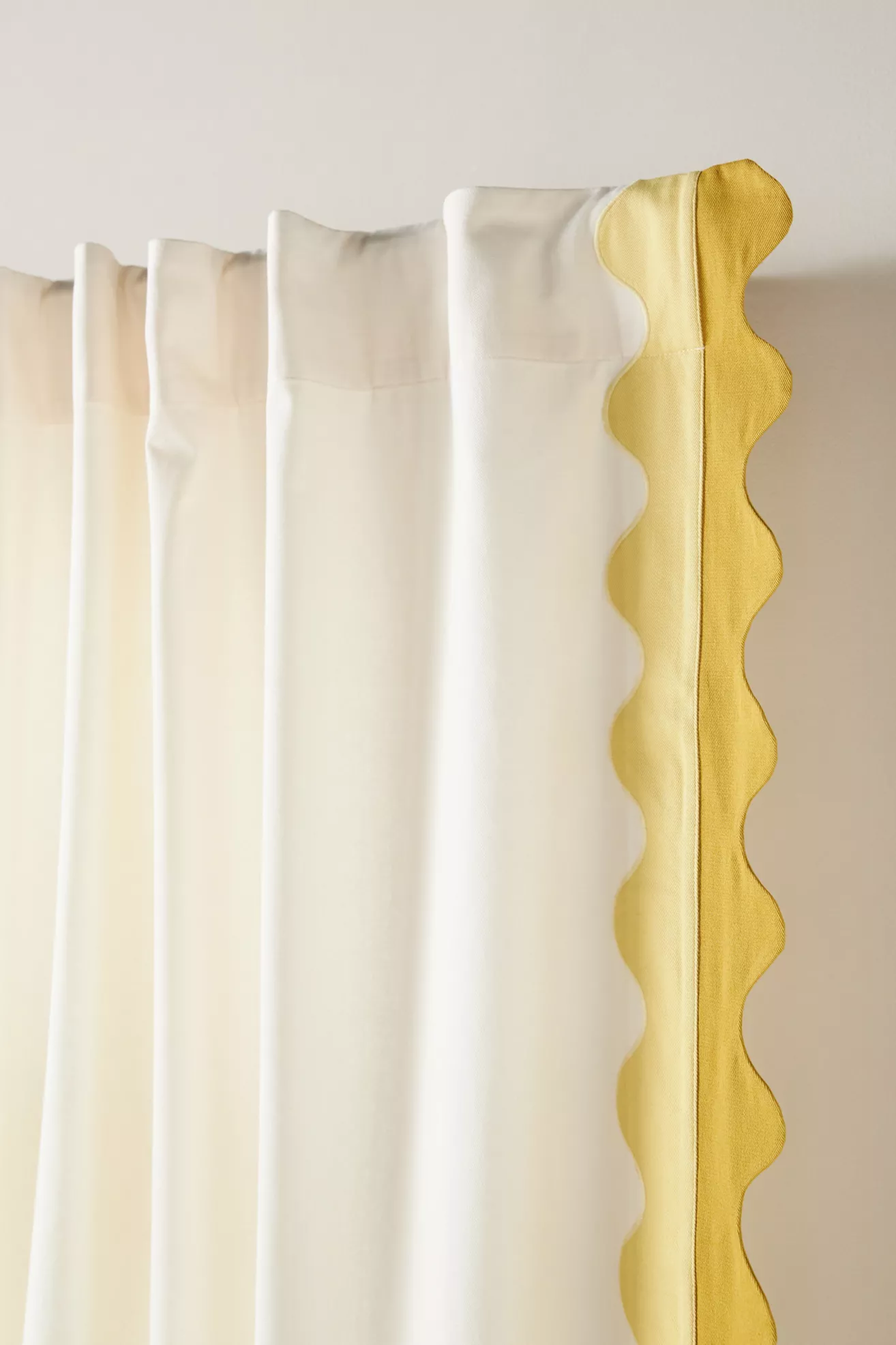 Maeve Scalloped Cotton Curtain - thumbnail 10