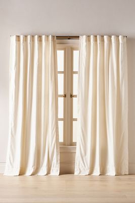 Trova Washed Velvet Curtain