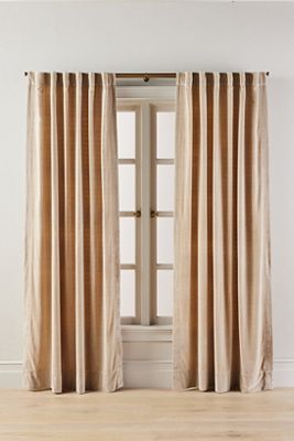 Trova Washed Velvet Curtain