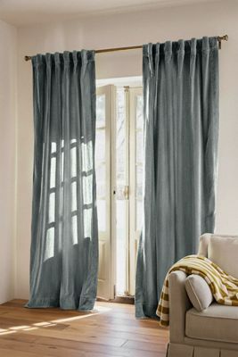 Trova Washed Velvet Curtain