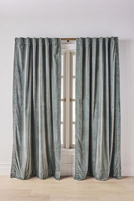 Trova Washed Velvet Curtain