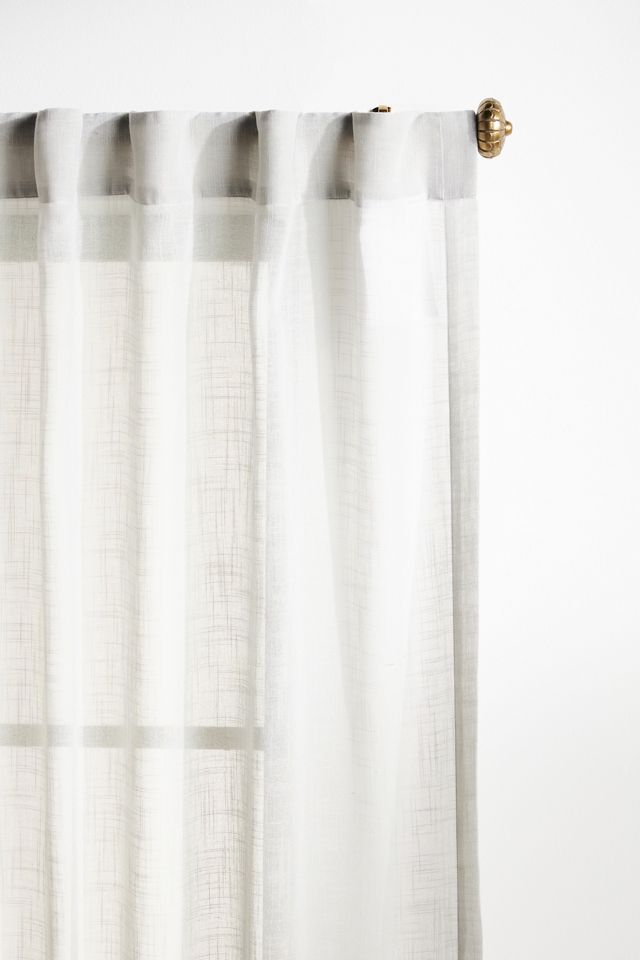Lena Sheer Woven Curtain #1