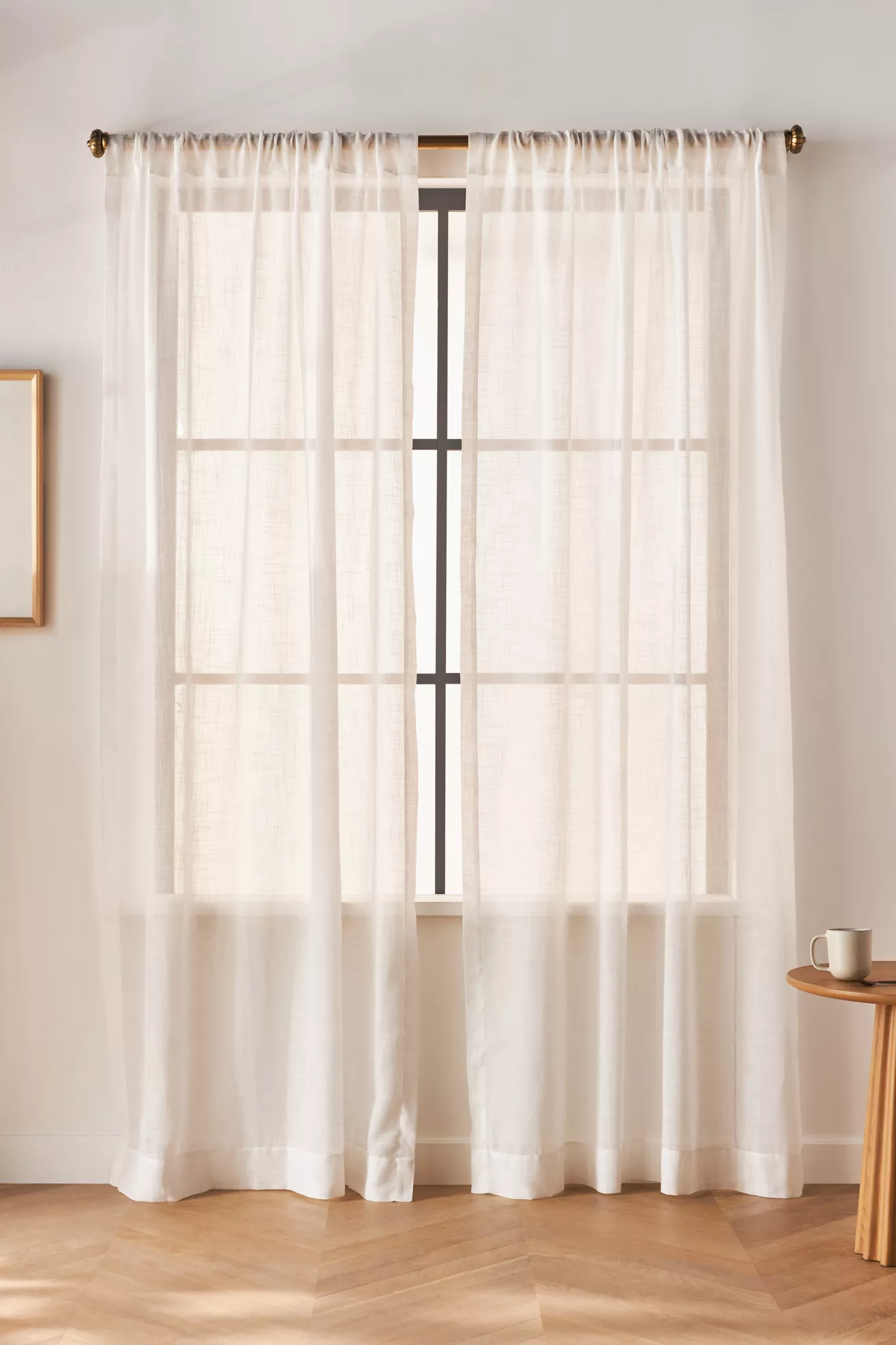 Lena Sheer Woven Curtain