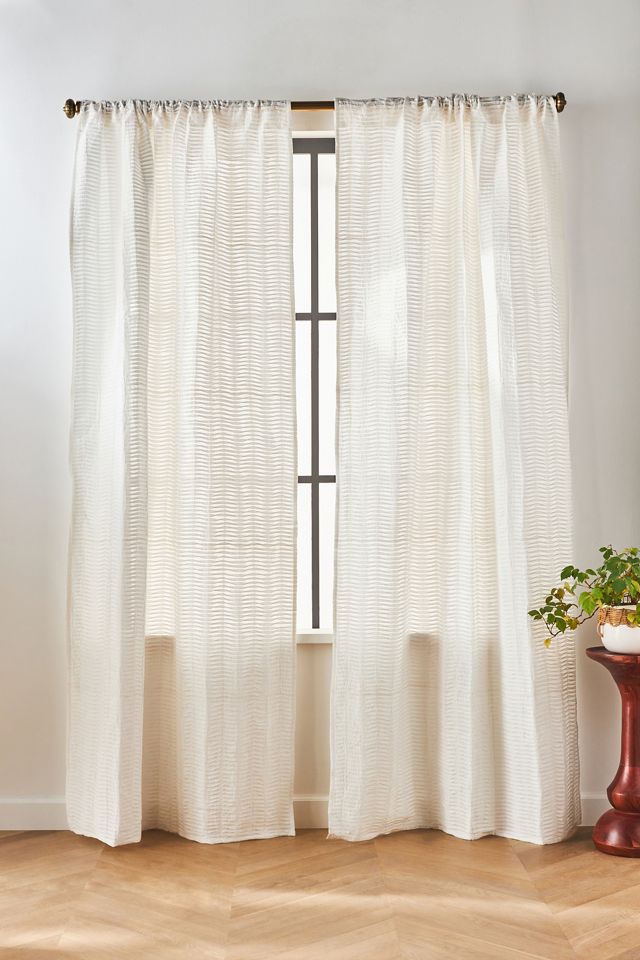 Gisele Pleated Curtain | AnthroLiving