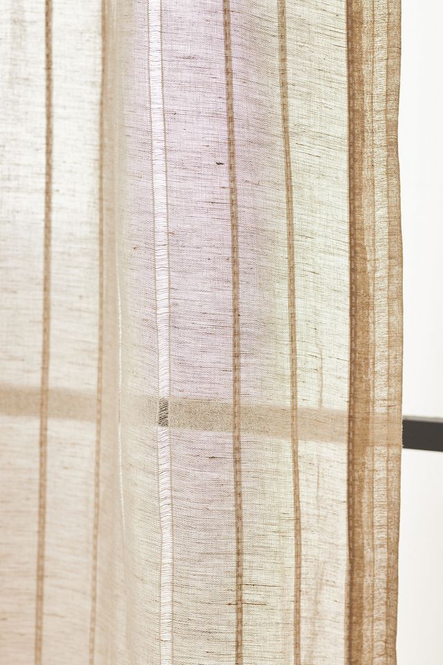 Sheer Stripe Curtain #1