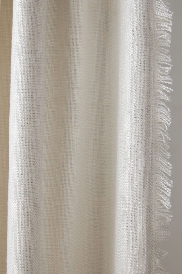 Luxe Linen Blend Woven Blackout Curtain #2