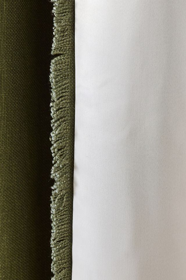 Luxe Linen Blend Woven Blackout Curtain #2