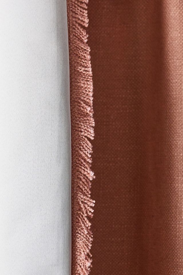 Luxe Linen Blend Woven Blackout Curtain #2