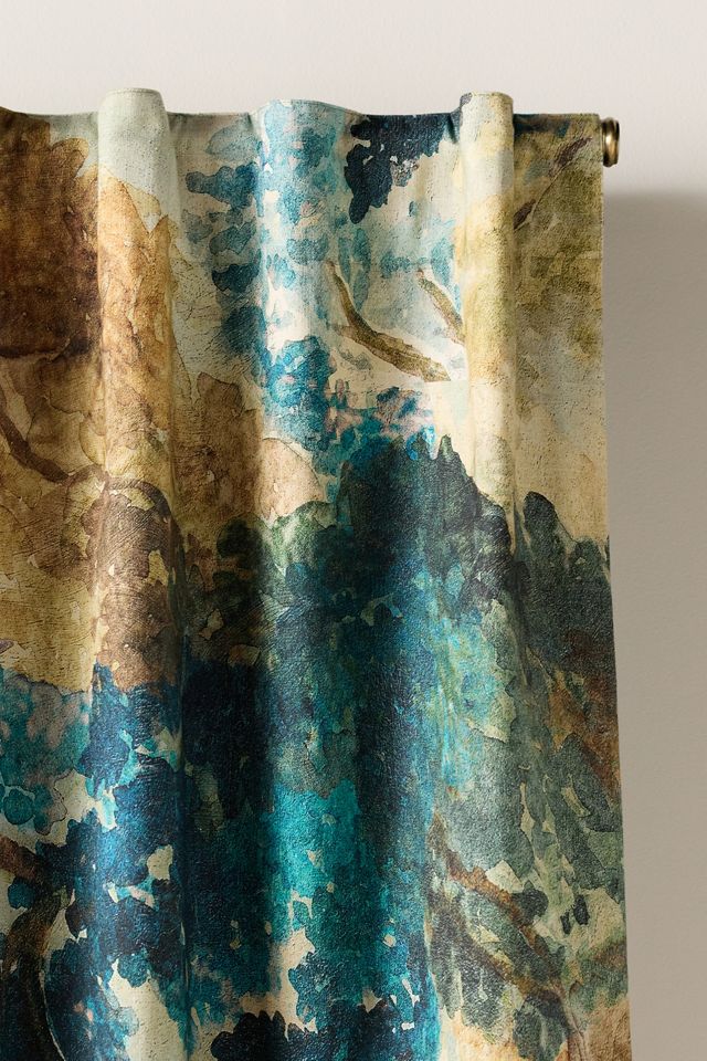 Judarn Printed Cotton Blackout Curtain #1