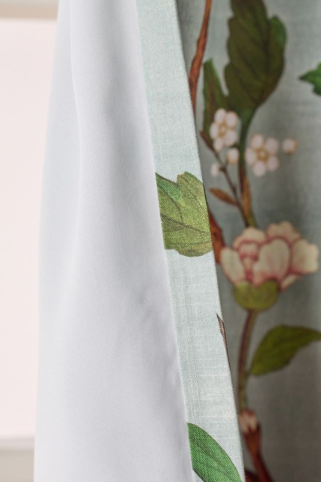 Havenview Organic Cotton Printed Bird Blackout Curtain #2