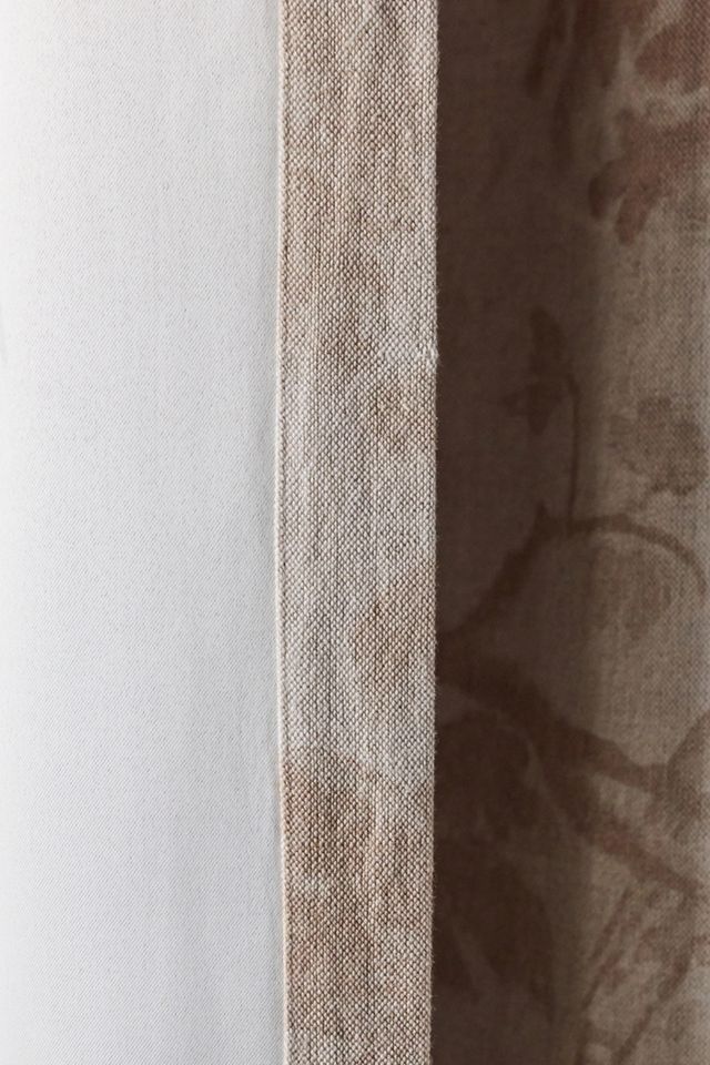 Judarn Cotton Linen Sepia Blackout Curtain #2