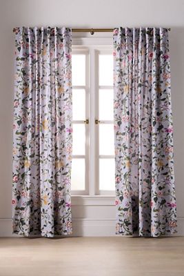 アンソロポロジー カーテン 花柄 Daisy Curtain | AnthroHome