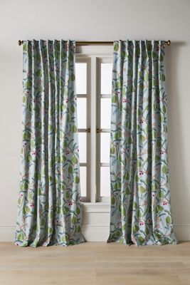 Pera Cotton Pear Printed Curtain