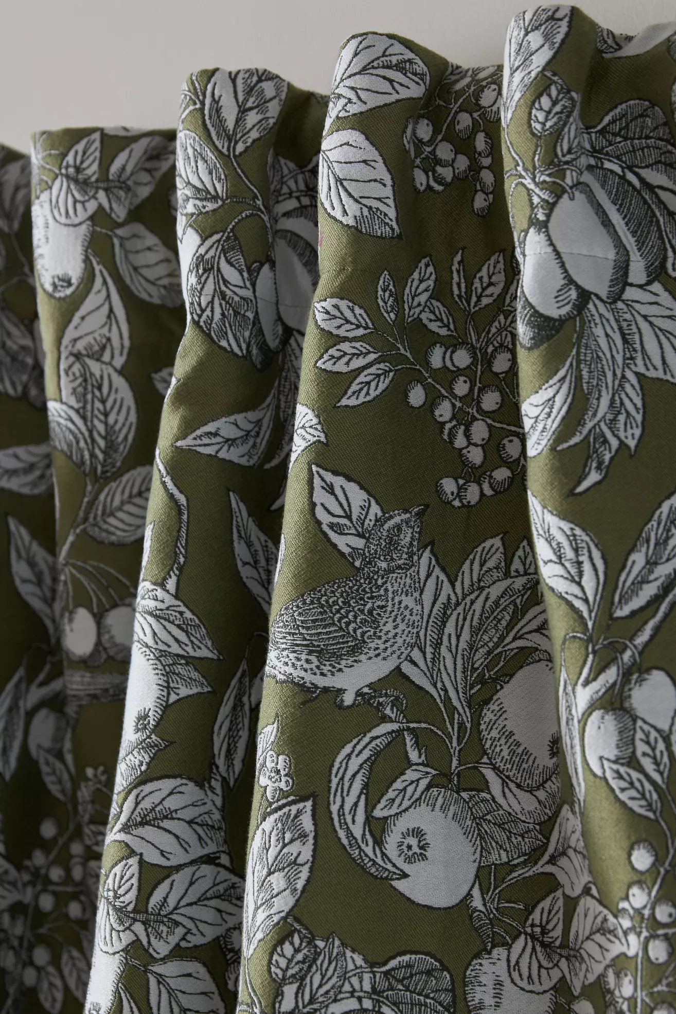 Jacquard Bird Curtain - thumbnail 2