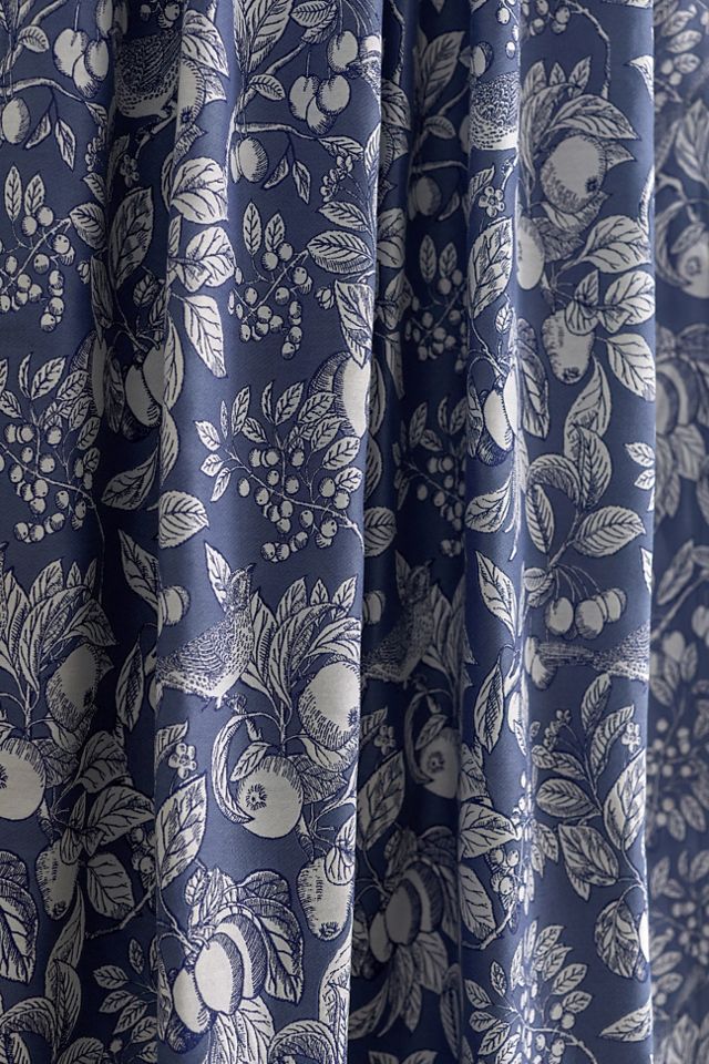 Cortina Julie Jacquard con Pájaros #2
