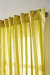 Ventura Silk Semi-Sheer Woven Stripe Curtain