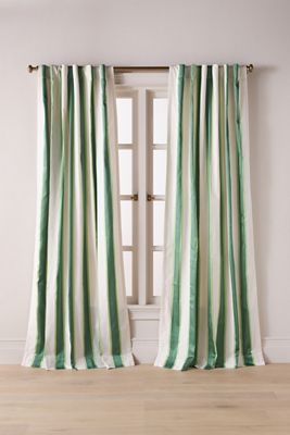 Rowen Woven Textured Ruched Piping Blackout Curtain