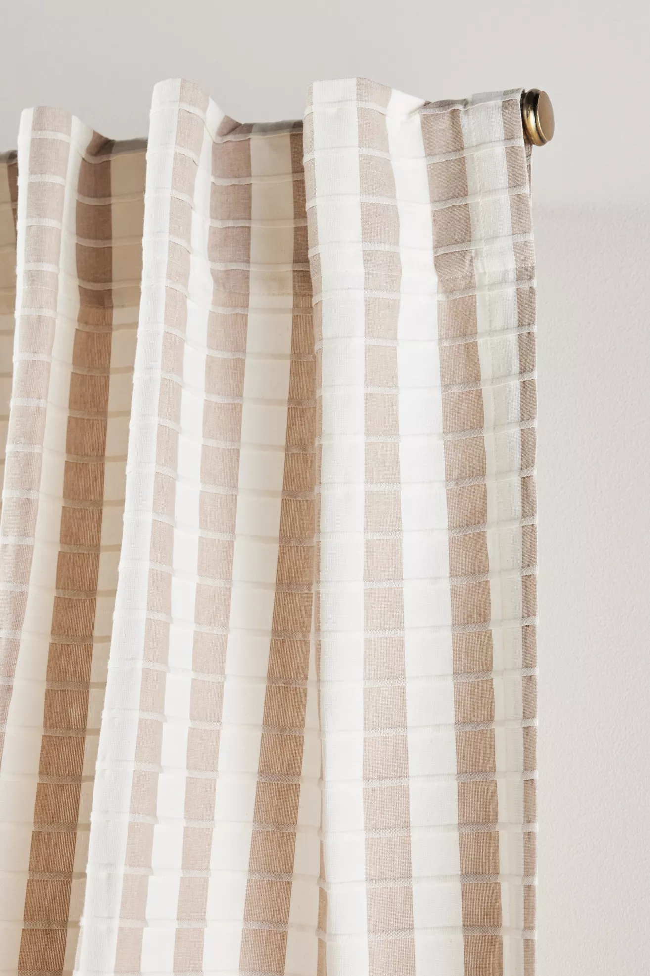 Cotton Woven Stripe Curtain - thumbnail 5