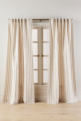 Tenda in Cotone a Righe Intrecciate Costanza