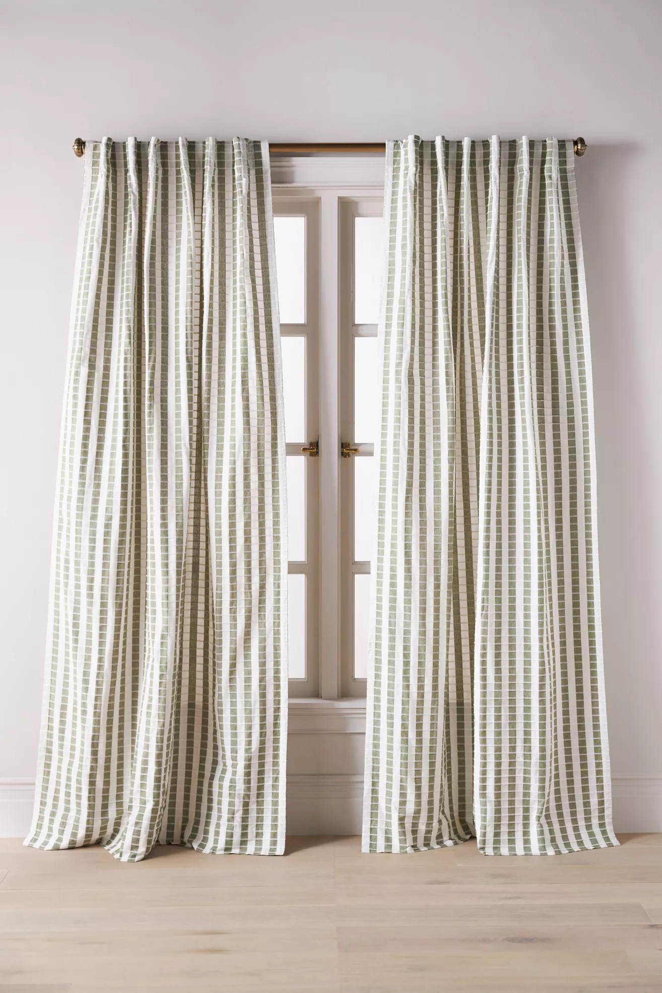 Cotton Woven Stripe Curtain - thumbnail 7