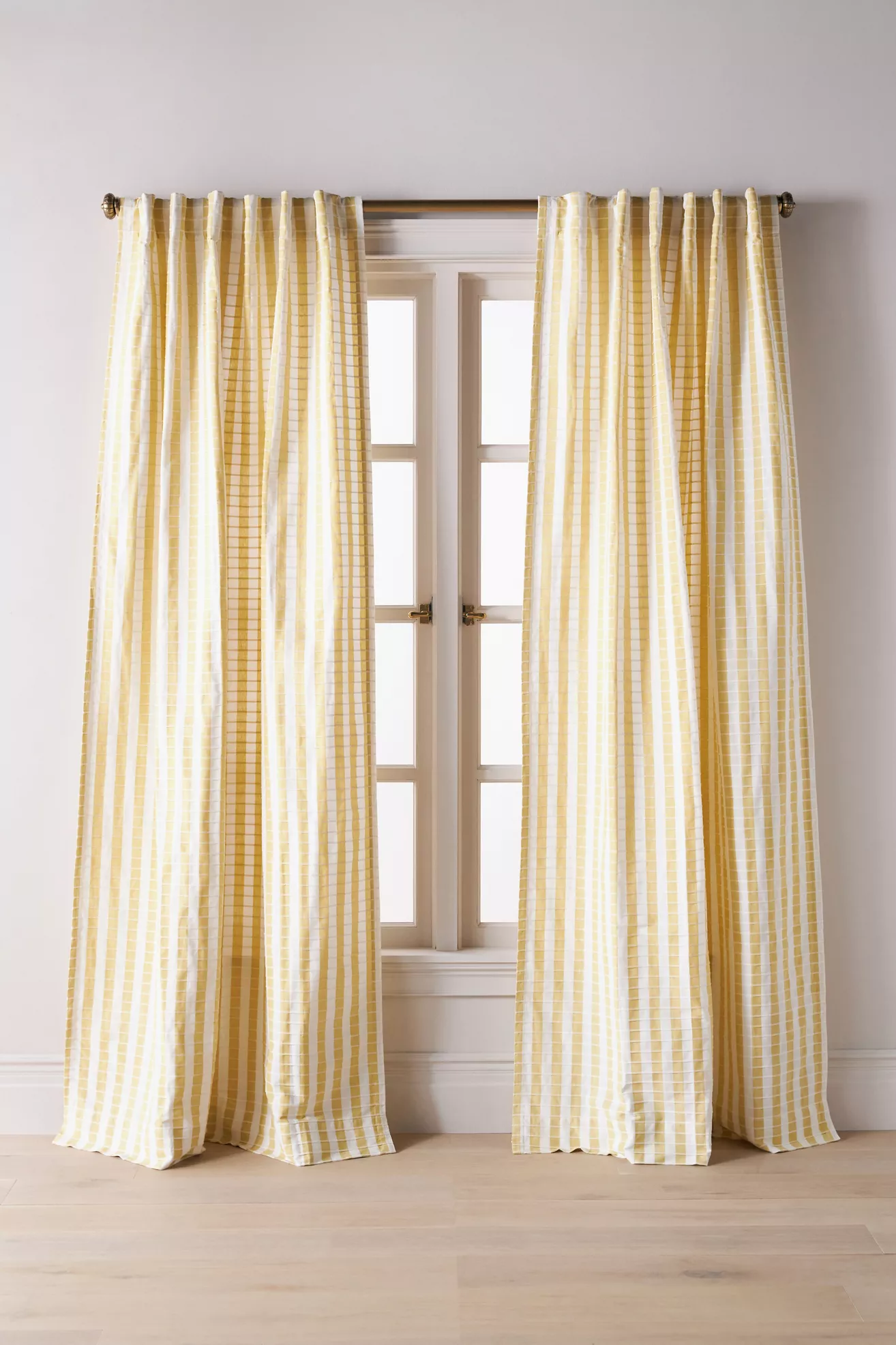 Cotton Woven Stripe Curtain - thumbnail 9