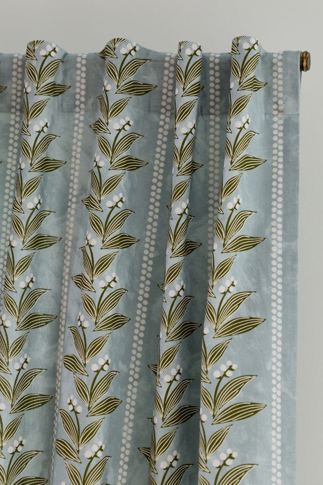 Calista Printed Floral Curtain #2