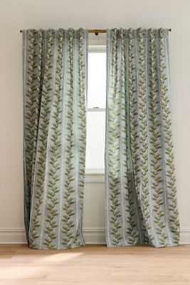 Calista Printed Floral Curtain