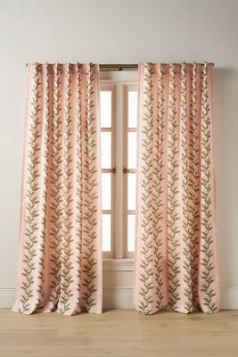Calista Printed Floral Curtain