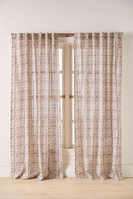 Kari Printed Cotton Floral Curtain