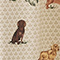 Printed Cotton Dogs Curtain