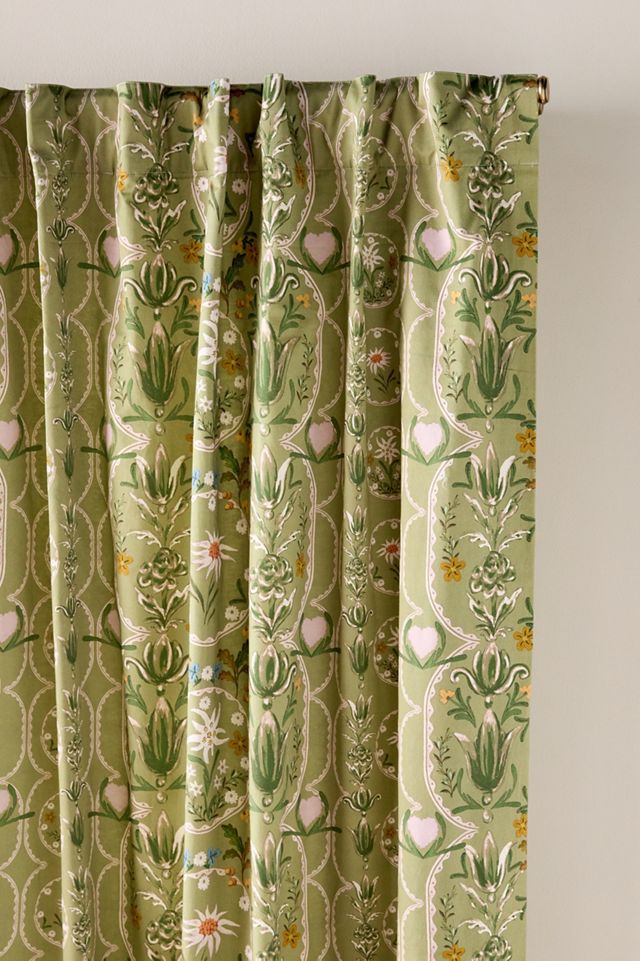 MINDTHEGAP Edelweiss Printed Cotton Curtain #2