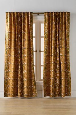 MINDTHEGAP Edelweiss Printed Cotton Curtain