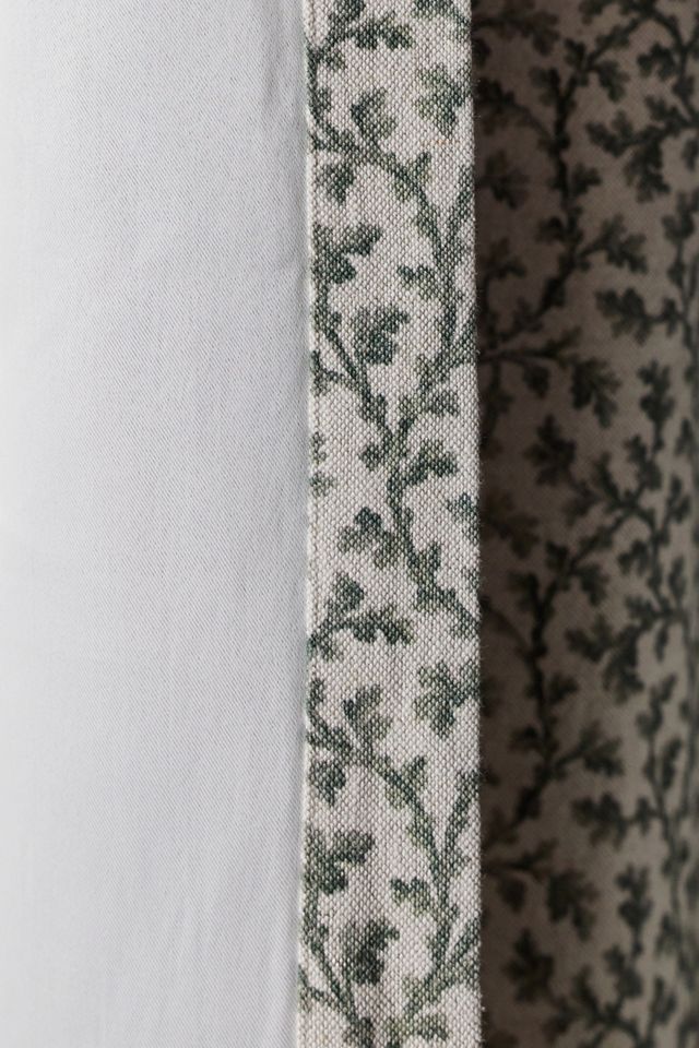 Irena Cotton Linen Floral Blackout Curtain #2