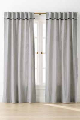 Darla Cotton Printed Striped Valance Curtain