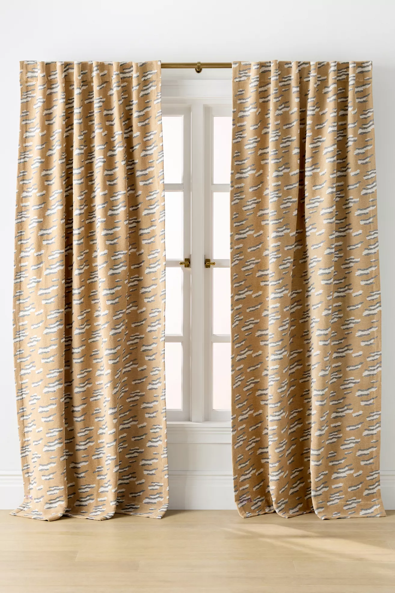 Meena Woven Cotton Jacquard Curtain