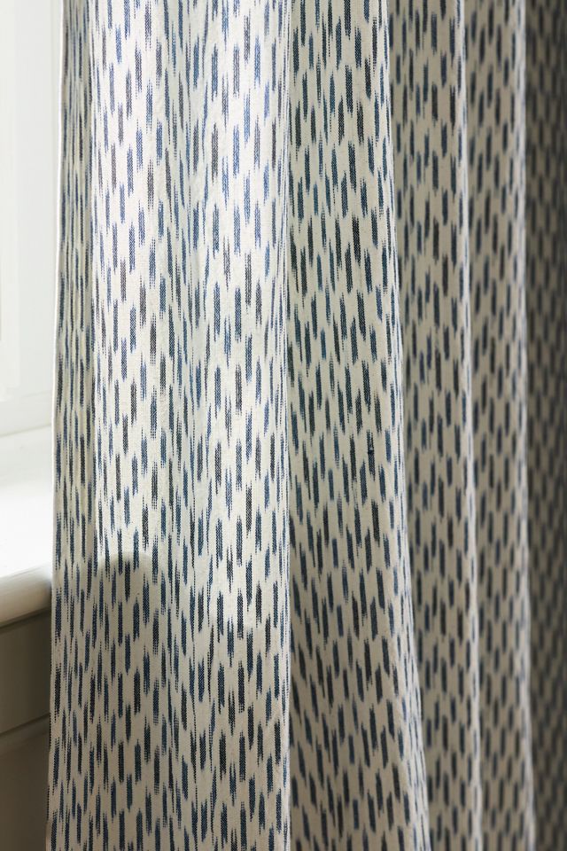 Cotton Ikat Curtain #1
