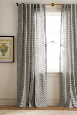 Cotton Ikat Curtain