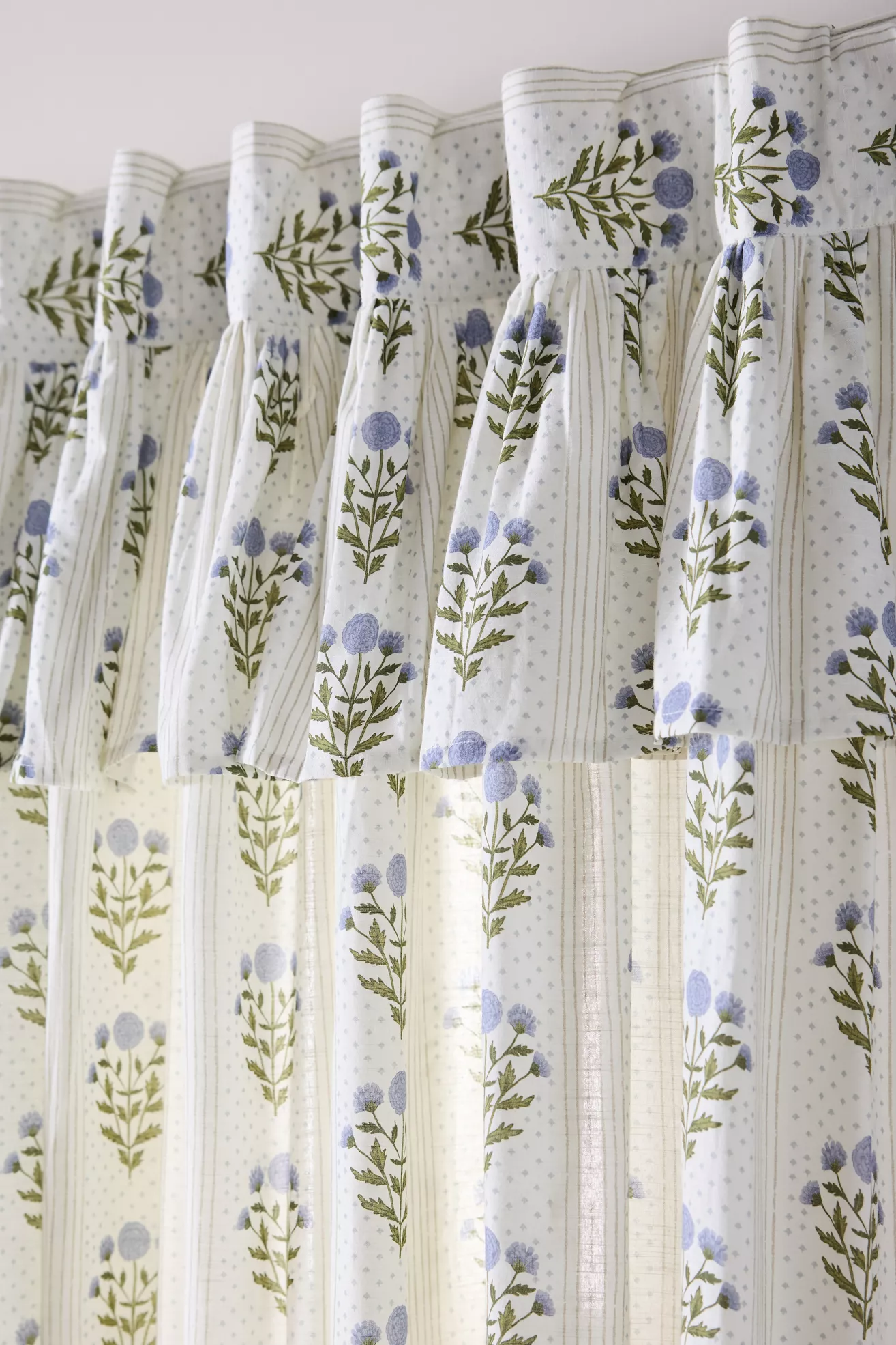 Eudora Cotton Printed Valence Curtain - thumbnail 4