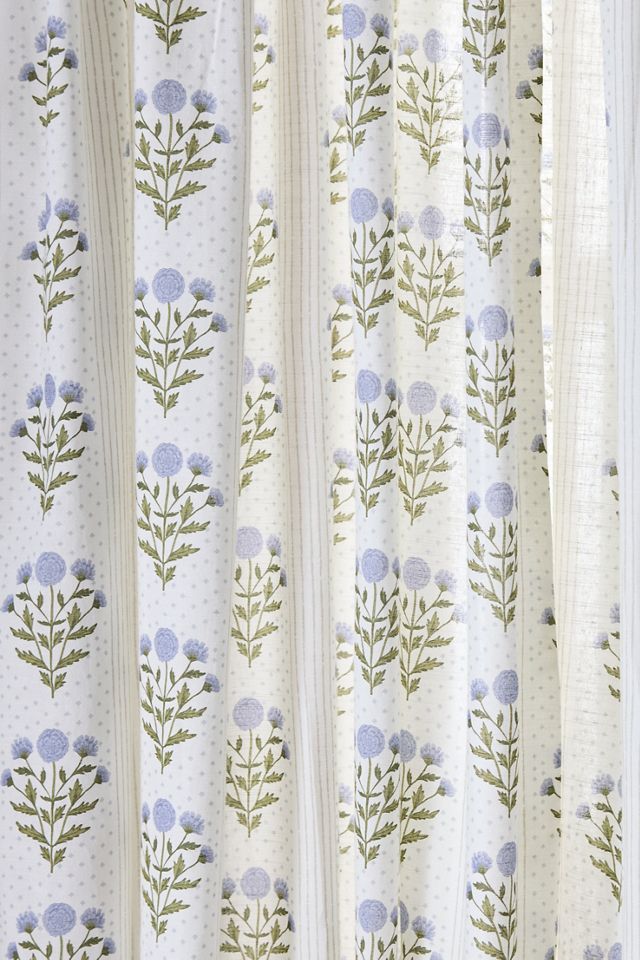Eudora Cotton Printed Valence Curtain #2
