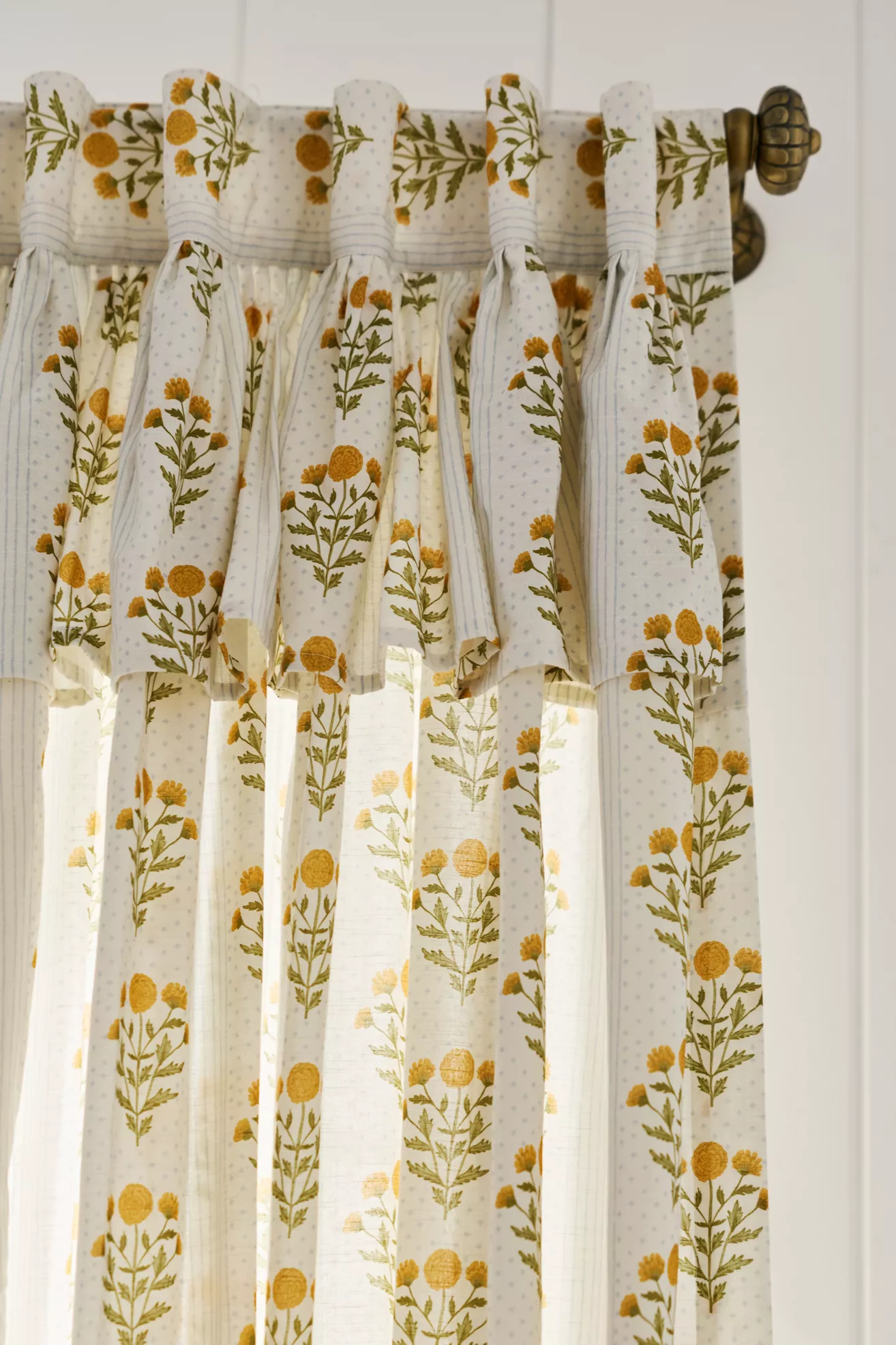Eudora Cotton Printed Valence Curtain - thumbnail 2