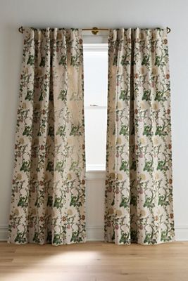 Jensine Floral Woven Jacquard Curtain