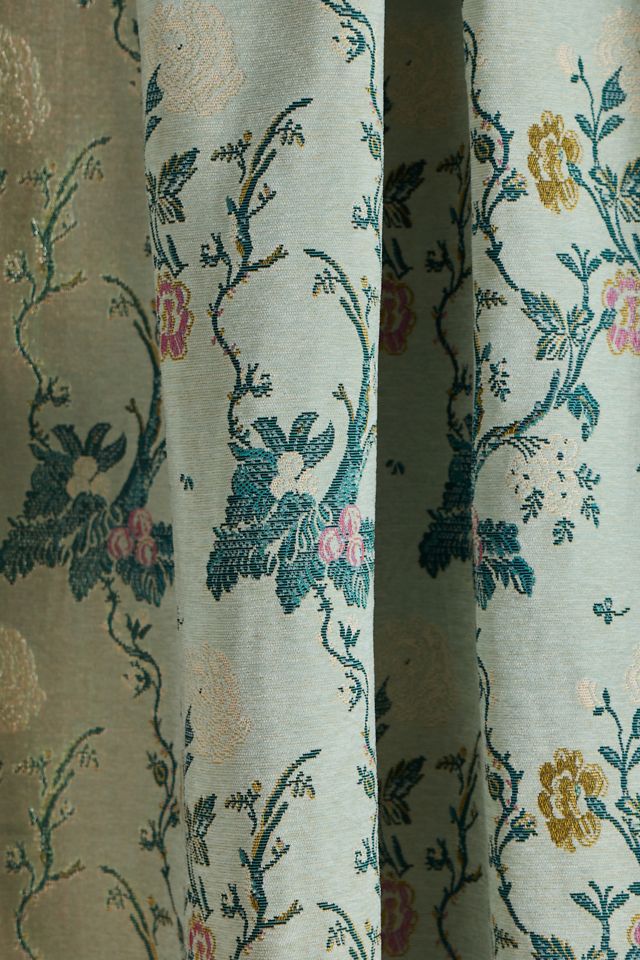 Jensine Floral Woven Jacquard Curtain #2