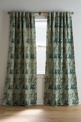 Jensine Floral Woven Jacquard Curtain