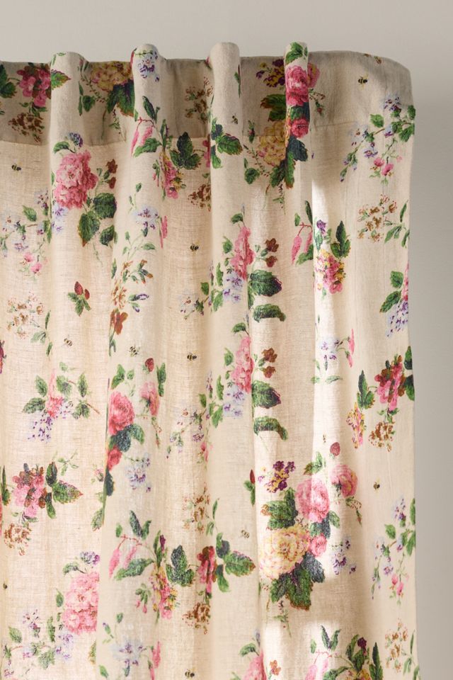 Tenda Floreale Camila in Cotone-Lino #1