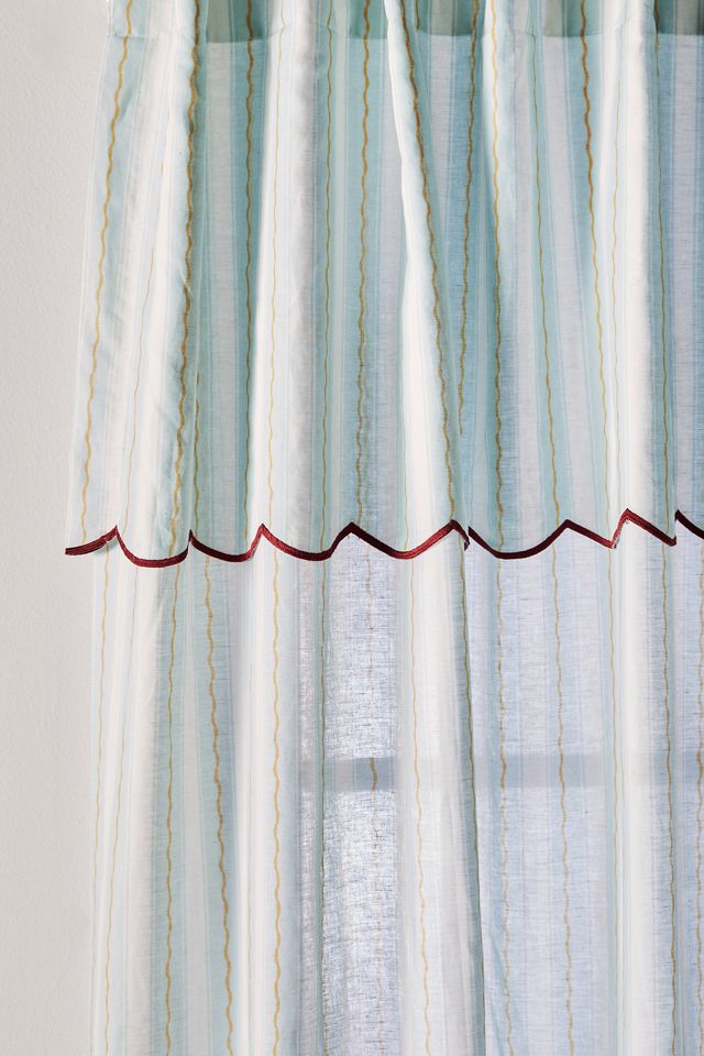 Matilda Goad & Co. Scalloped Curtain #1