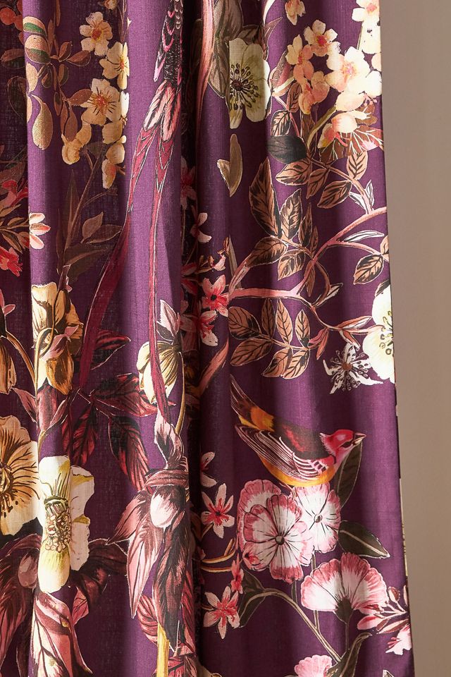 Botanic Printed Cotton Curtain #1