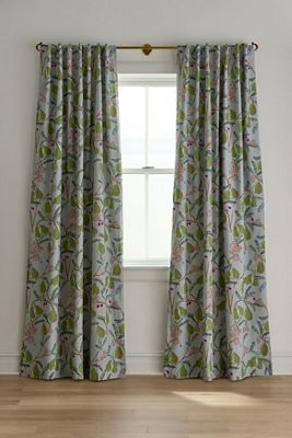 Pera Cotton Pear Printed Blackout Curtain