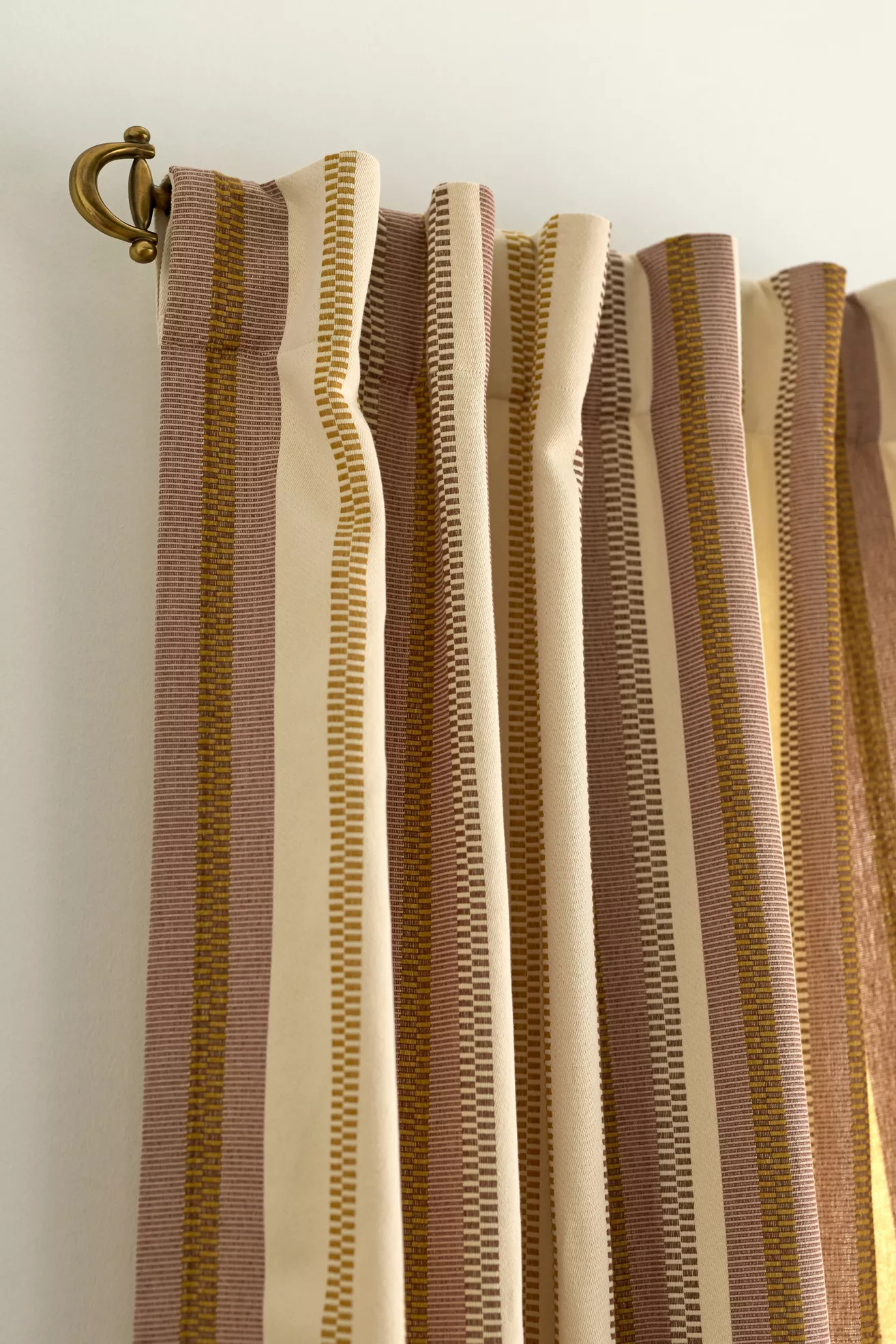 Safi Striped Woven Jacquard Curtain - thumbnail 6